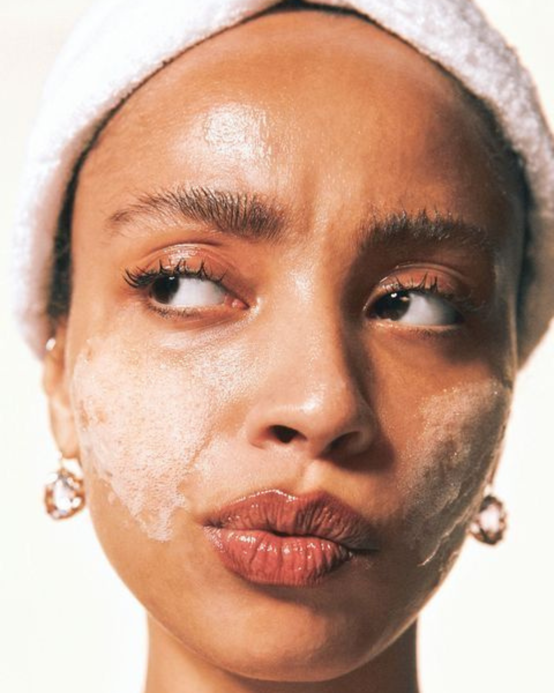 woman wondering what her skin needs