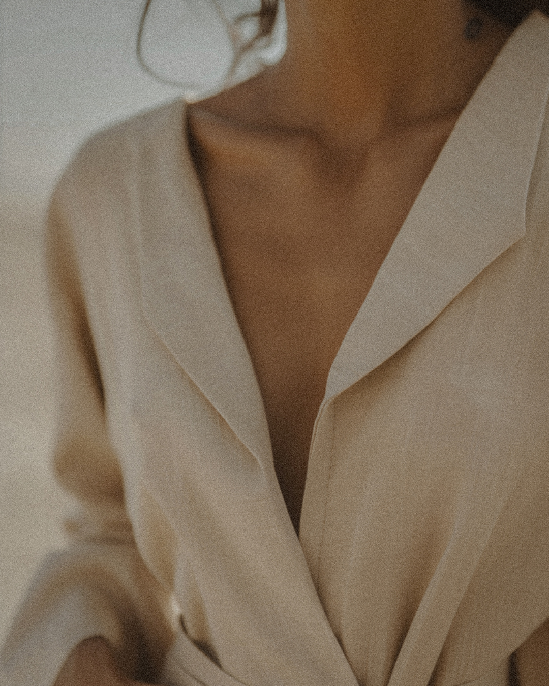 woman getting ready for event with Reveal